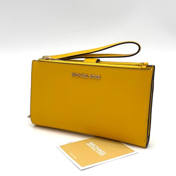 Michael Kors Large Double Zip Wallet Wristlet - Picture 1 of 7